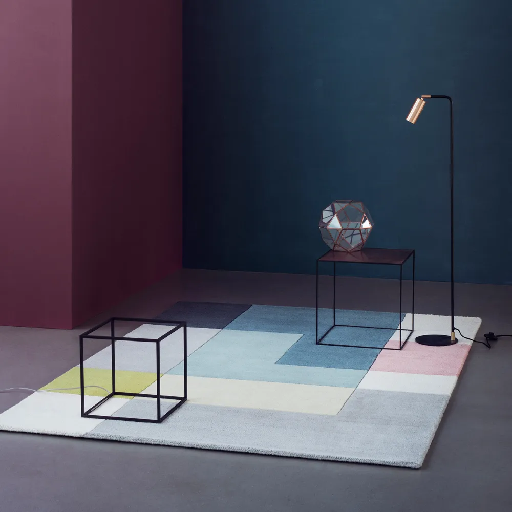 Ometri teppe, Aqua, 170 x 240 cm Linie Design