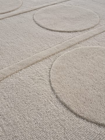 Orb Alliance ullteppe - Chalk, 140 x 200 cm - Linie Design