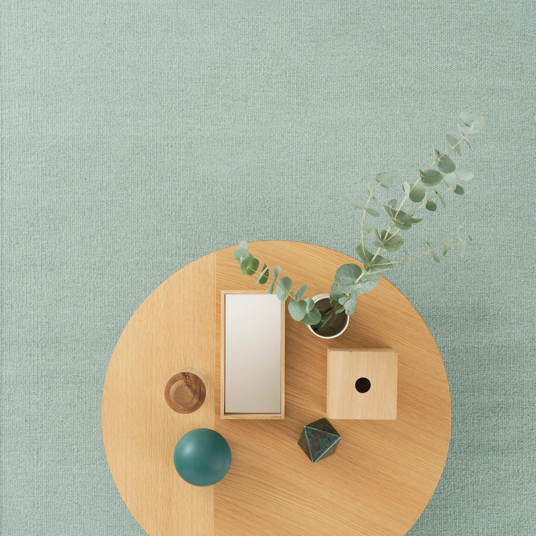 Rainbow ullteppe 200x300 cm, Pistachio Linie Design