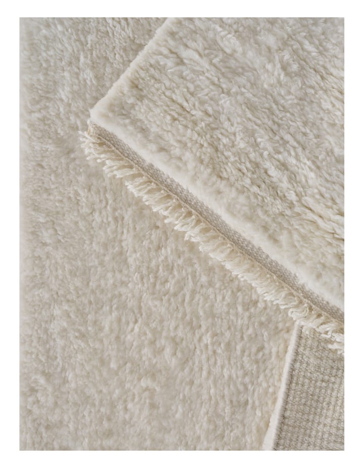Soft Savannah ullteppe, White, 200 x 300 cm Linie Design