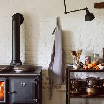 Emma forkle - Granitgrå - Linum