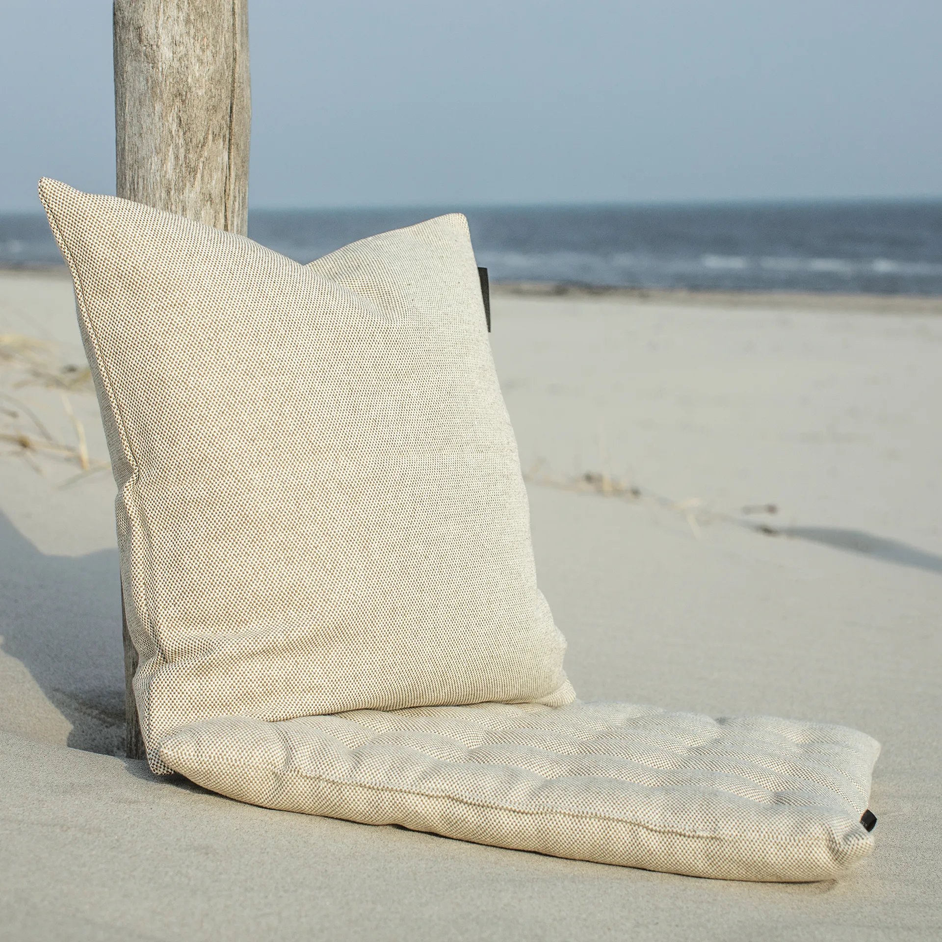 Pepper putetrekk 50x50 cm, Bronsebrun Linum