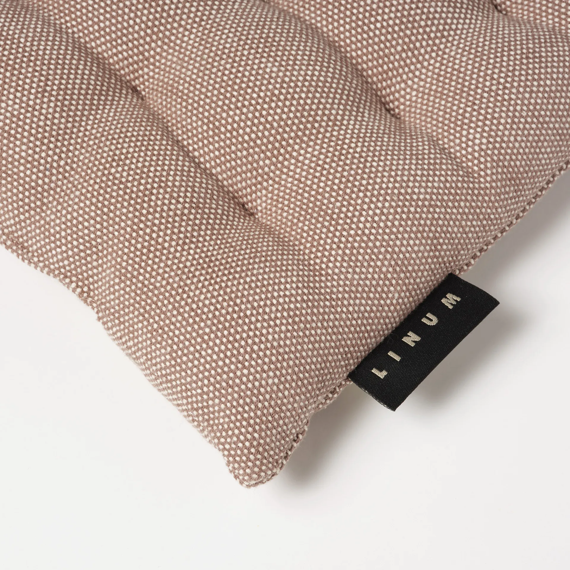 Pepper stolpute 40x40 cm, Mørk muldvarpbrun Linum