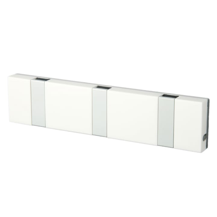 Loca Knax knaggrekke 20 cm kompositt - hvit - LoCa