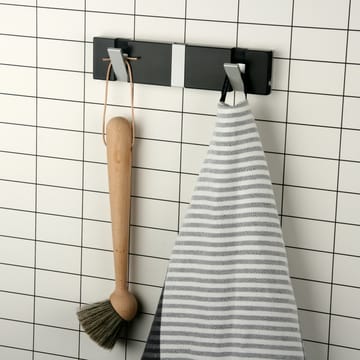 Loca Knax knaggrekke 20 cm kompositt - sort - LoCa