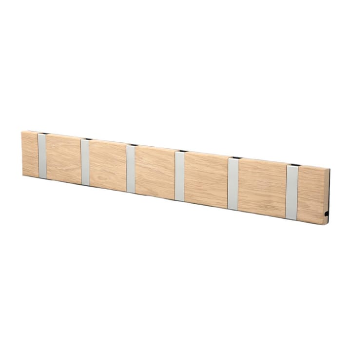Loca Knax knaggrekke 60 cm - såpet eik-grå - LoCa