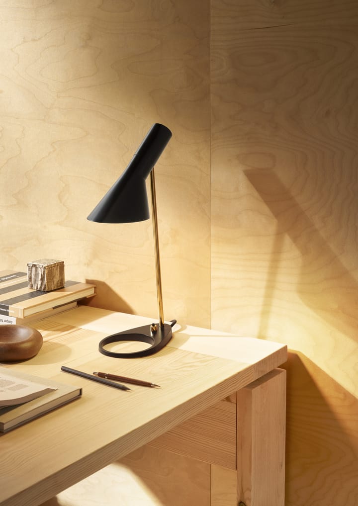 AJ MINI bordlampe, Brass-black Louis Poulsen