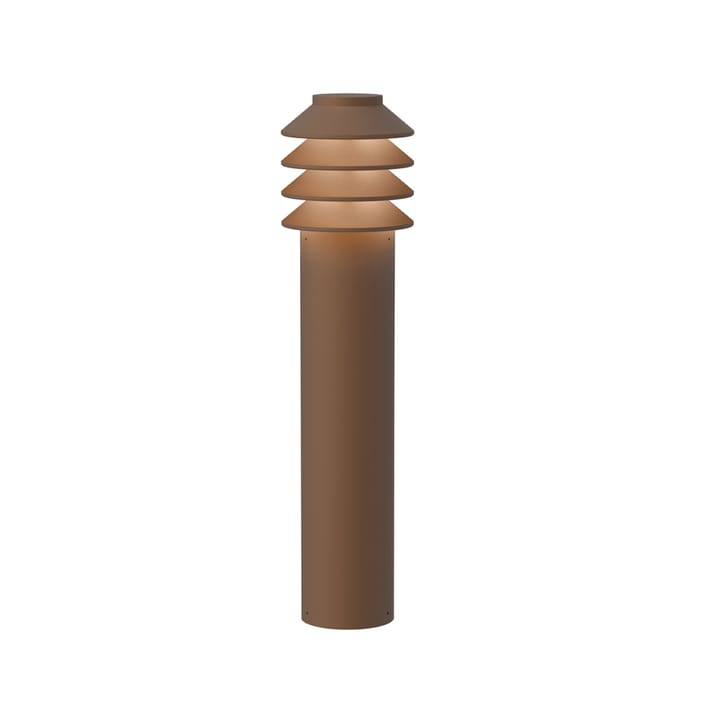 Bysted Garden Long adapter pullert - Corten, fotplate - Louis Poulsen
