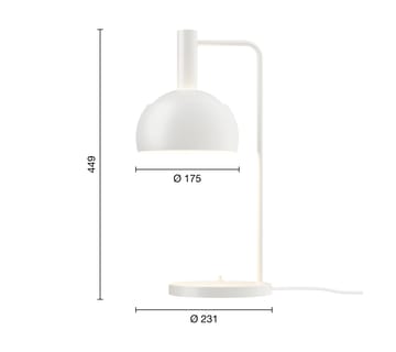 FJ Elements bordlampe Ø17,5 cm - White - Louis Poulsen