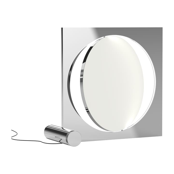 Moonsetter gulvlampe - Høyglans forkrommet-hvit - Louis Poulsen