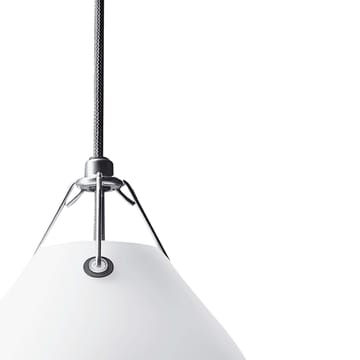 Moser pendel Ø25 cm - Matt hvit - Louis Poulsen