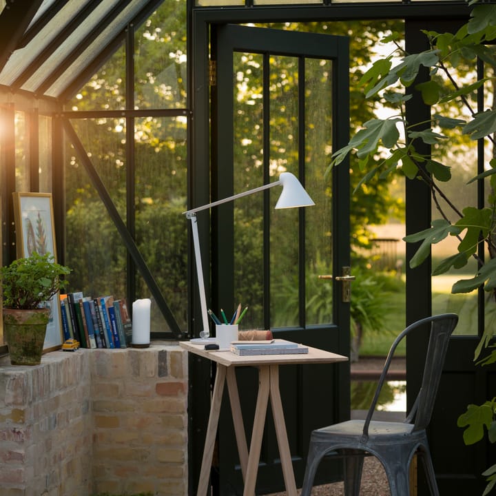 NJP bordlampe, Hvit Louis Poulsen
