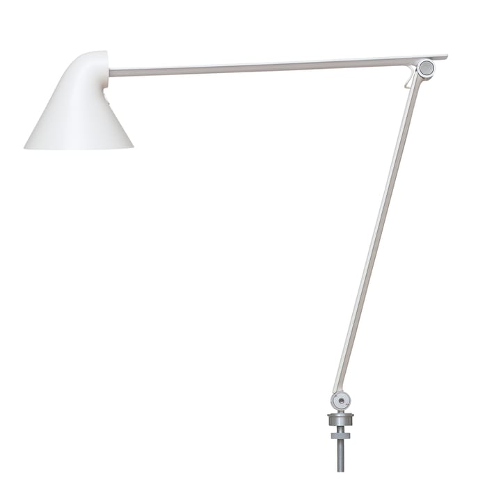 NJP bordlampe stift Ø10 mm - Hvit - Louis Poulsen