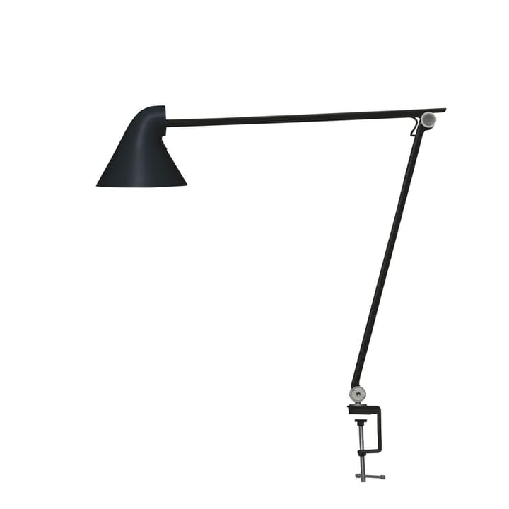 NJP skrivebordslampe - Svart, klemme, 3000k - Louis Poulsen
