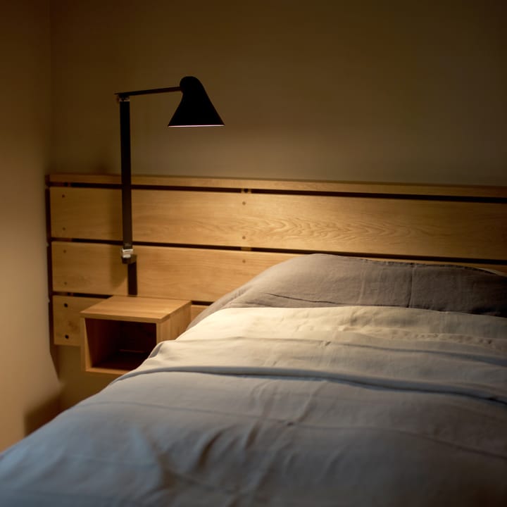 NJP vegglampe lang arm, Svart Louis Poulsen