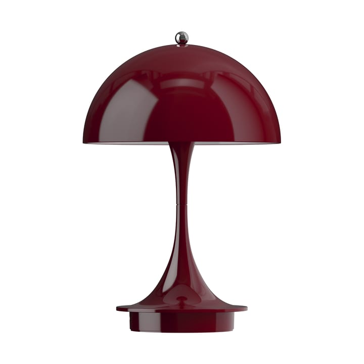 Panthella 160 Portable bordlampe - Opaque burgundy - Louis Poulsen