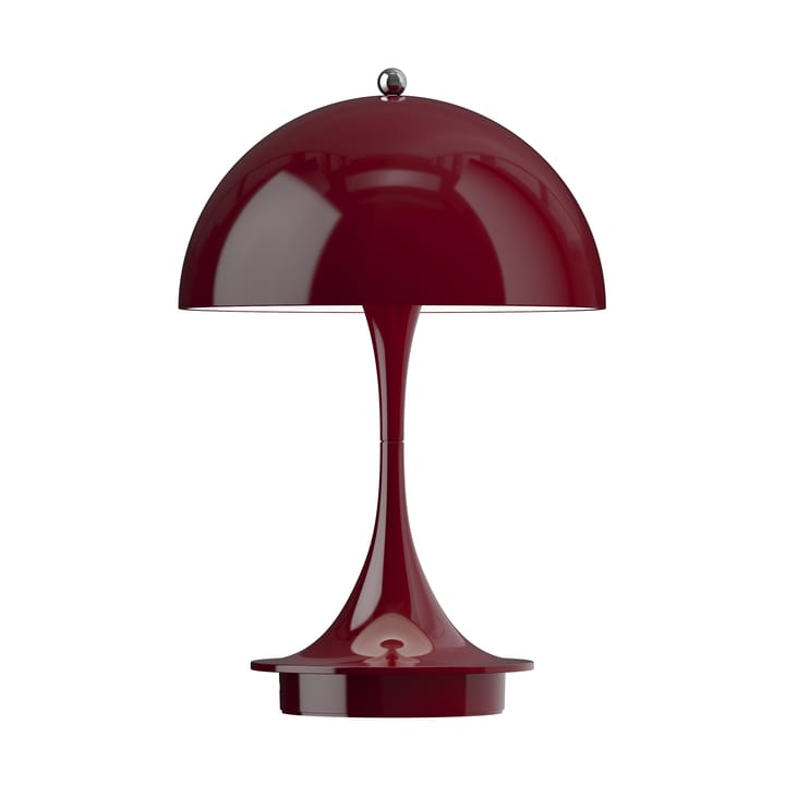 Panthella 160 Portable bordlampe, Opaque burgundy Louis Poulsen