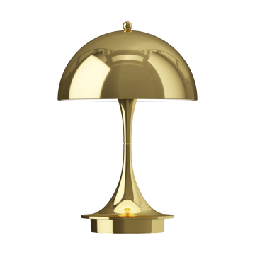 Panthella 160 Portable v3 bordlampe - Brass metallised - Louis Poulsen