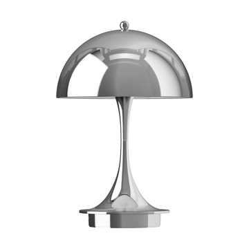 Panthella 160 Portable v3 bordlampe - Chrome - Louis Poulsen