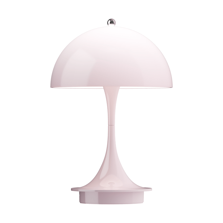 Panthella 160 Portable v3 bordlampe - Opal pale rose - Louis Poulsen