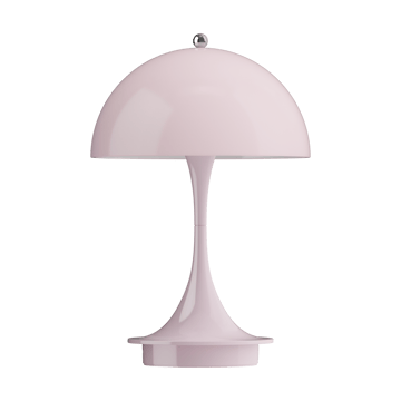 Panthella 160 Portable v3 bordlampe - Opal pale rose - Louis Poulsen