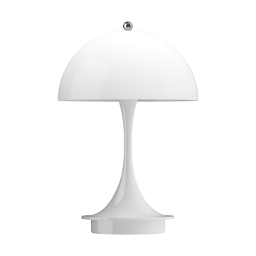 Panthella 160 Portable v3 bordlampe - Opal white - Louis Poulsen
