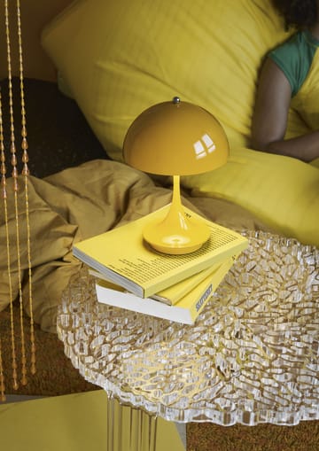 Panthella 160 Portable v3 bordlampe - Opaque yellow - Louis Poulsen