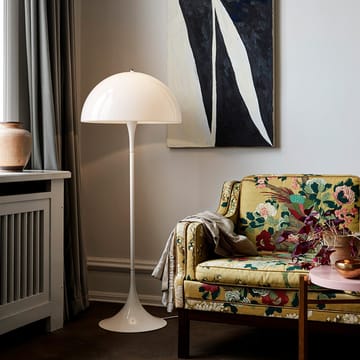 Panthella gulvlampe - Hvit akryl - Louis Poulsen