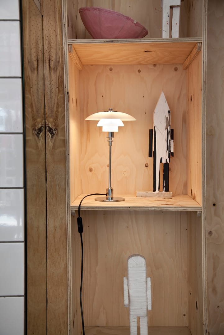PH 2/1 bordlampe, Krom Louis Poulsen