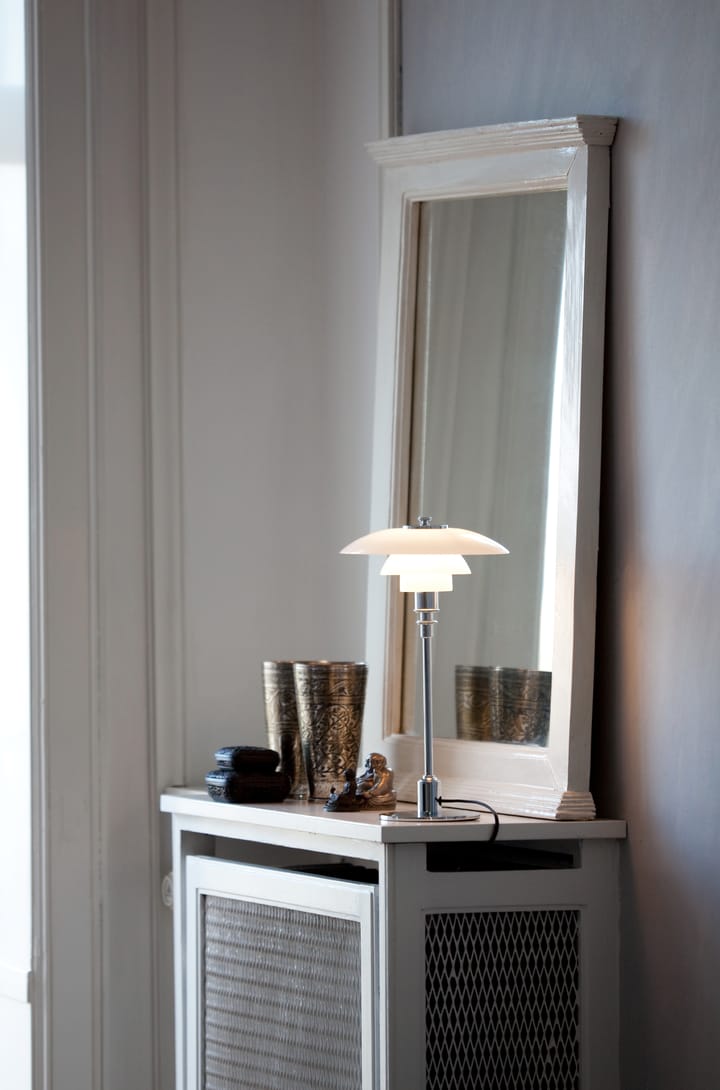 PH 2/1 bordlampe, Krom Louis Poulsen