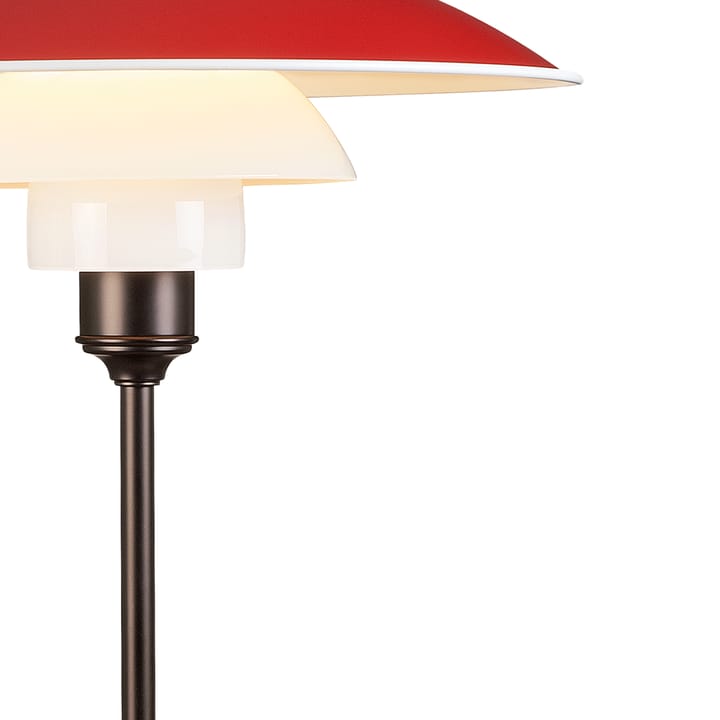 PH 3½-2½ bordlampe, Rød Louis Poulsen