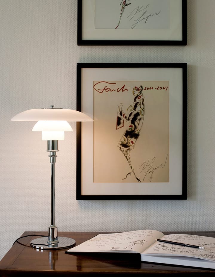 PH 3/2 bordlampe, Krom Louis Poulsen