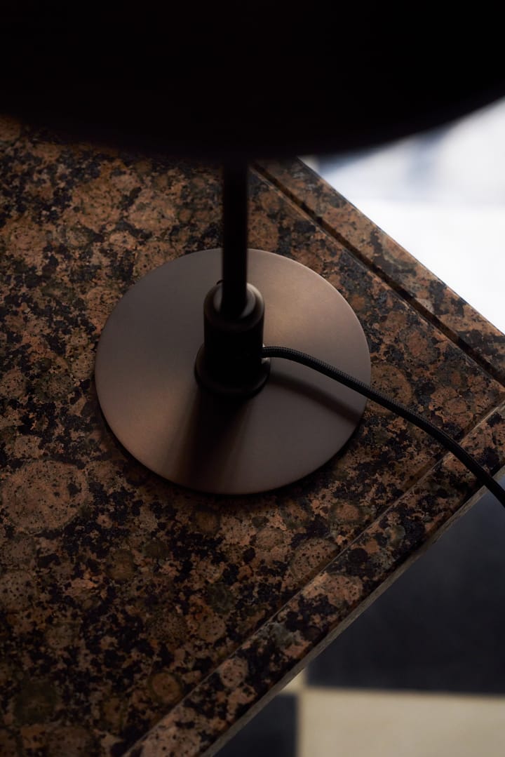 PH 3/2 Luna bordlampe, Aged brass-opalglass Louis Poulsen