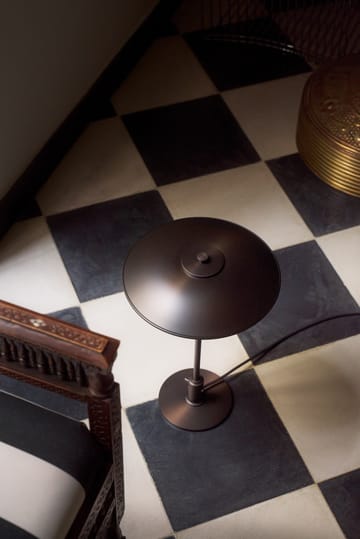 PH 3/2 Luna bordlampe - Aged brass-opalglass - Louis Poulsen