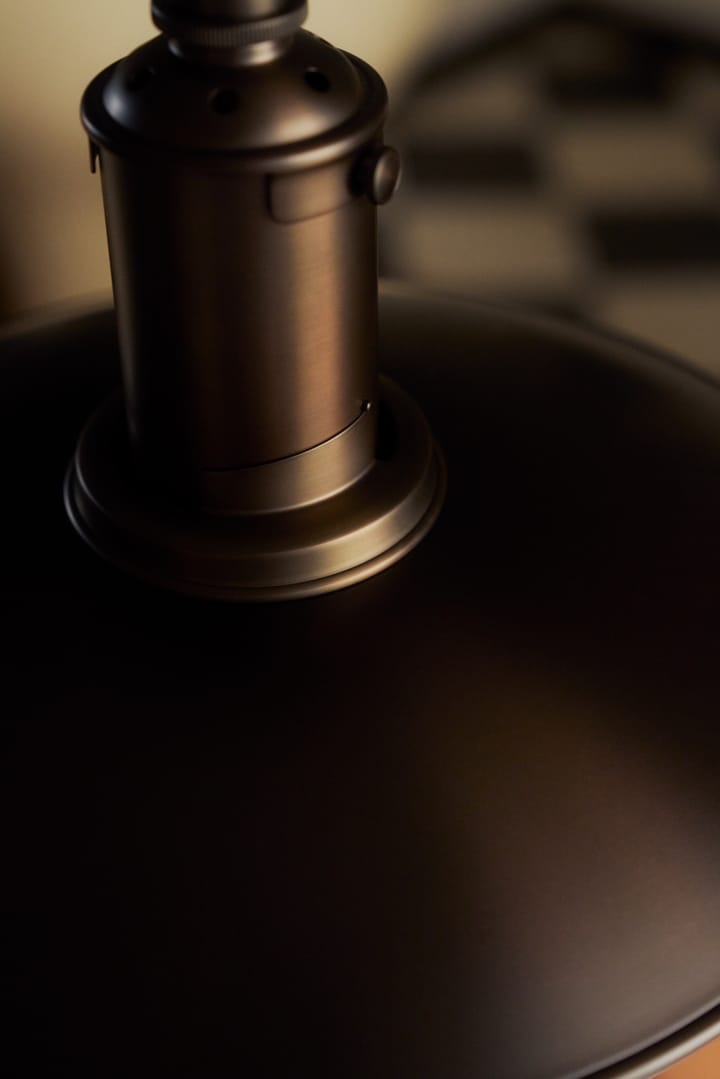 PH 3/3 Luna pendel, Aged brass-opalglass Louis Poulsen
