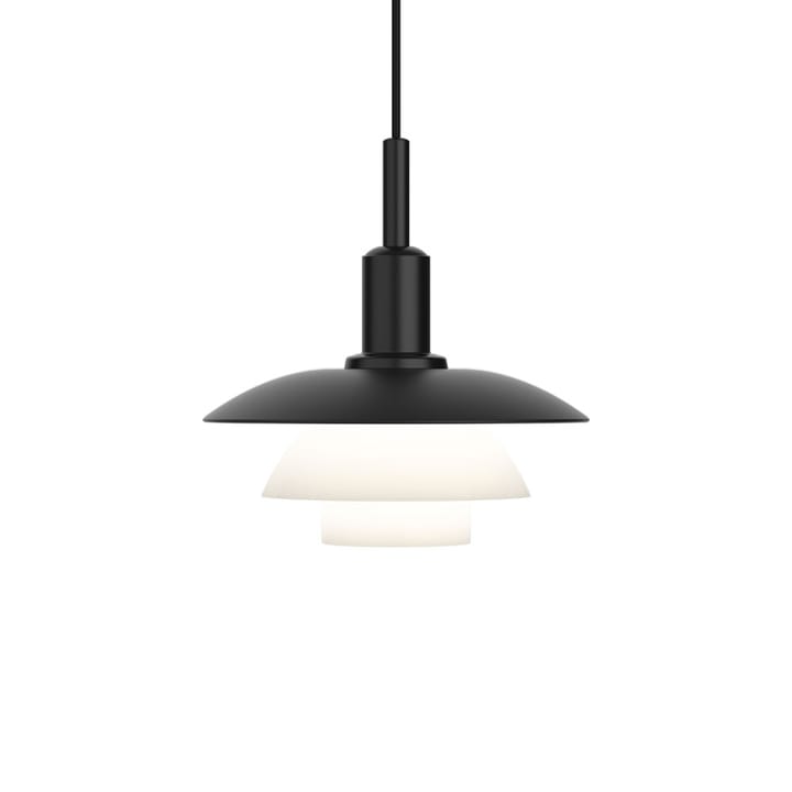 PH 3/3 pendel - Svart-hvit, metall-glass - Louis Poulsen