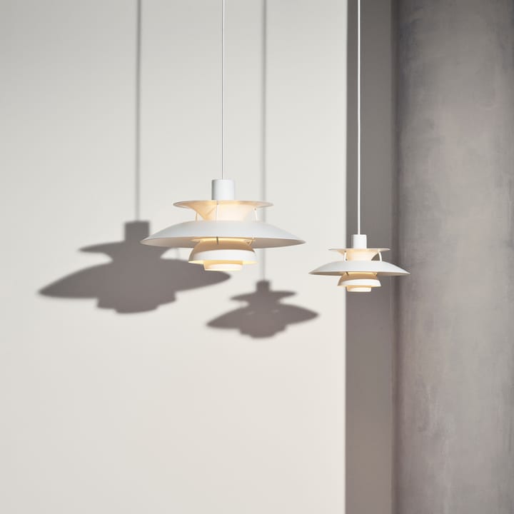 PH 5 MINI pendel monokrom, Hvit Louis Poulsen