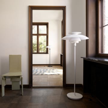 PH 80 gulvlampe dimbar - Hvit-hvit opalglass - Louis Poulsen