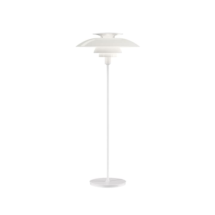 PH 80 gulvlampe - Hvit-hvit opalglass - Louis Poulsen