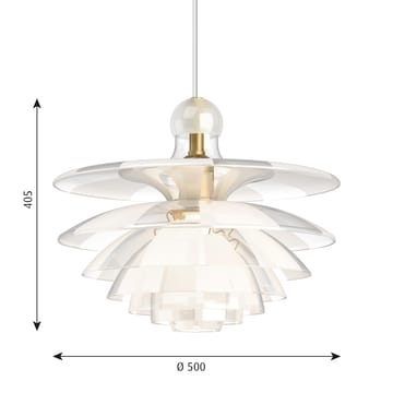 PH Septima pendel Ø50 cm - Glass - Louis Poulsen