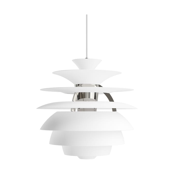 PH Snowball pendel - Soft white-chrome - Louis Poulsen
