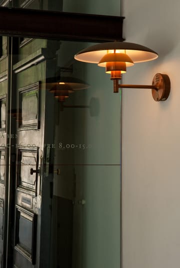 PH vegglampe - Brushed copper - Louis Poulsen