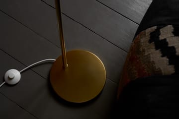 VL Ring Crown gulvlampe - Messing-opalglass - Louis Poulsen