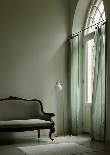 VL Ring Crown gulvlampe - Messing-opalglass - Louis Poulsen
