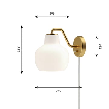 VL Ring Crown vegglampe - 1 - Louis Poulsen