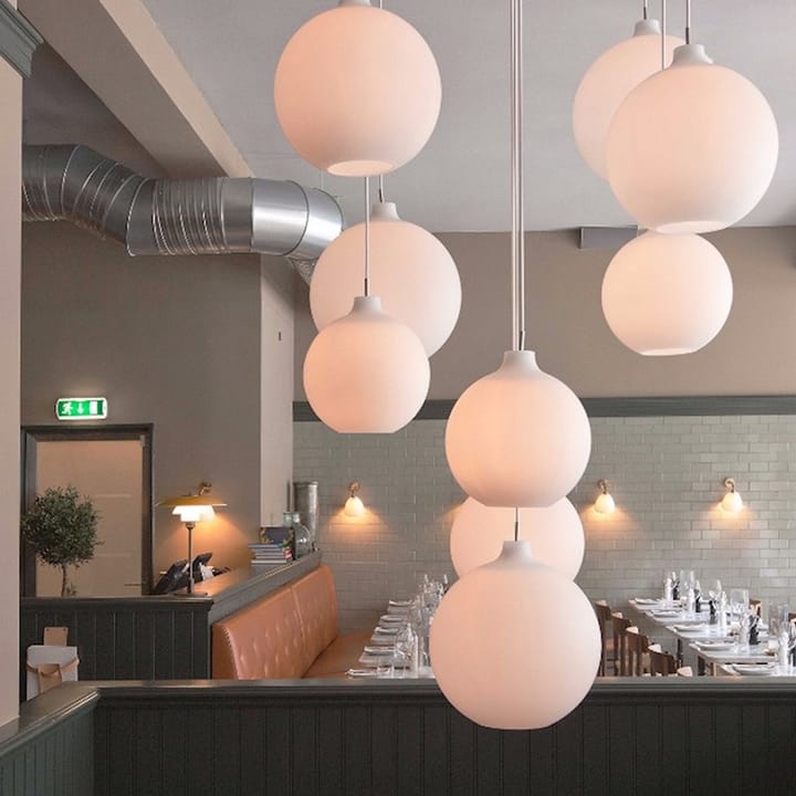 Wohlert pendel, Hvit, ø35cm, led Louis Poulsen