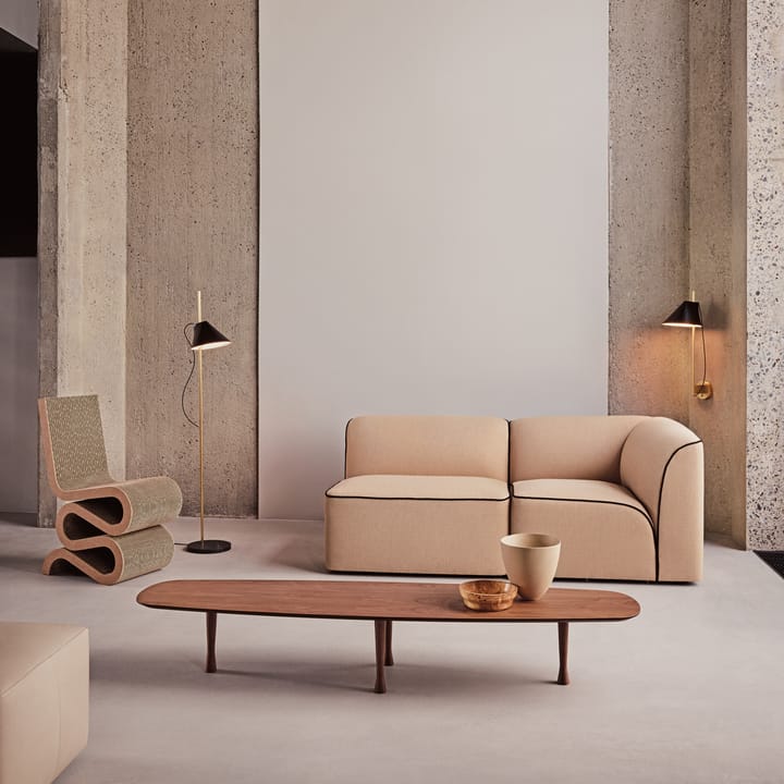 Yuh gulvlampe, Svart-messing Louis Poulsen