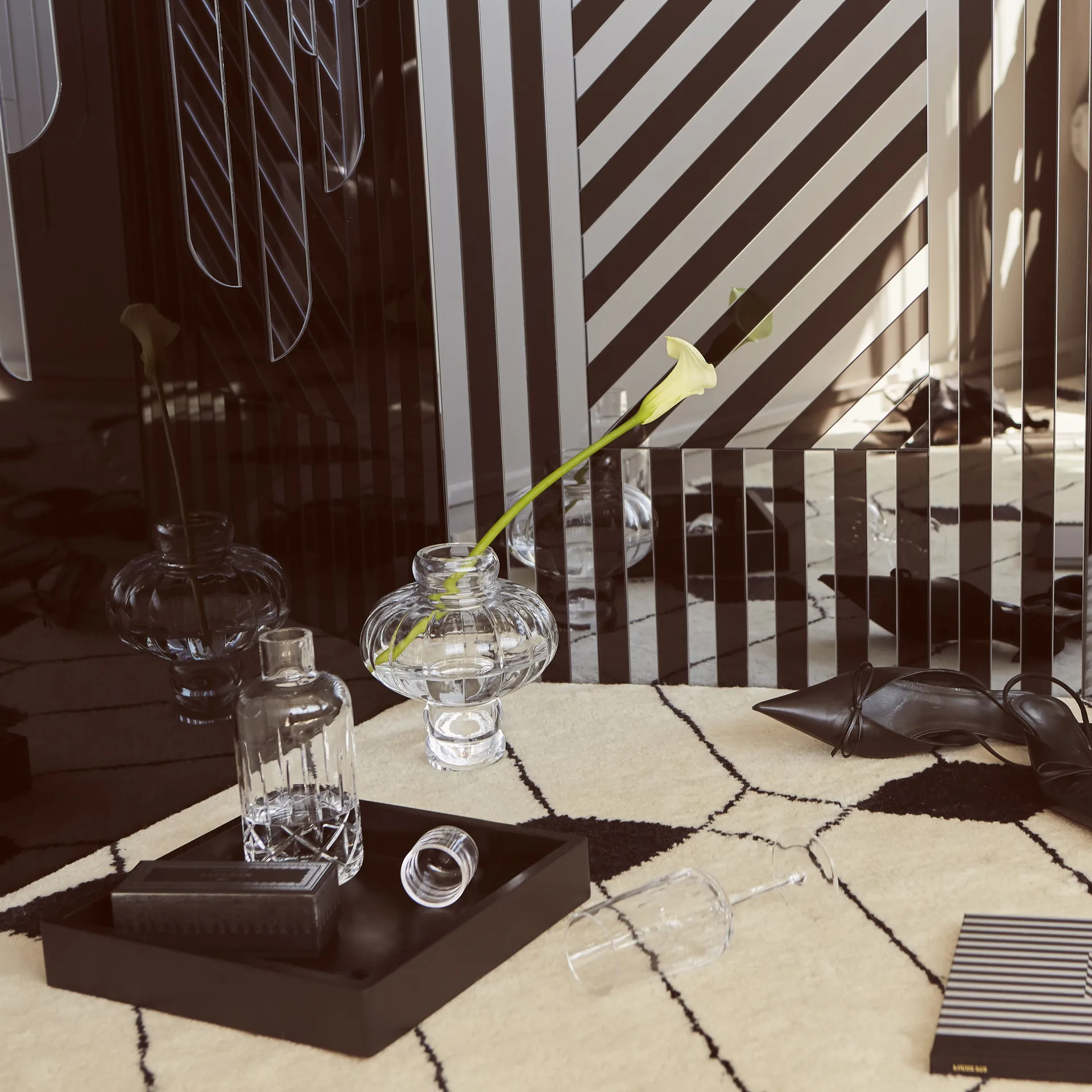 Balloon vase 20 cm, Klar Louise Roe