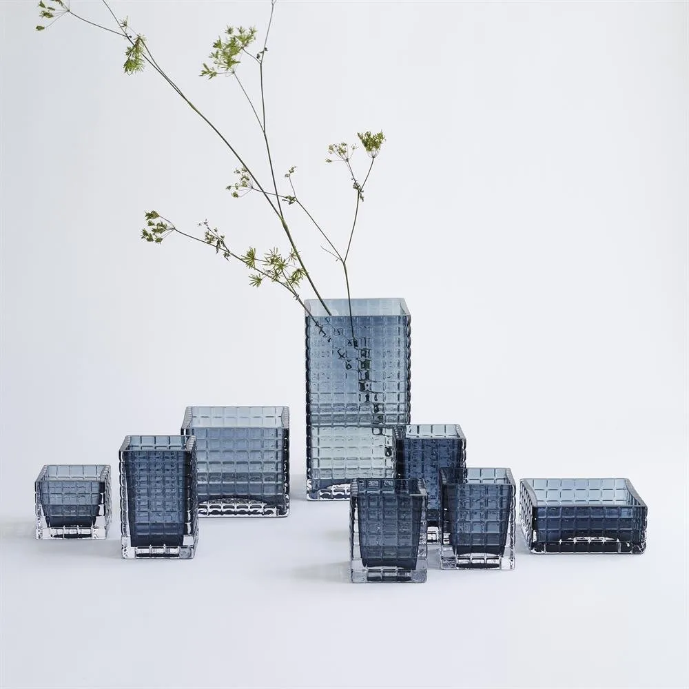 City Hurricane vase, Blå Louise Roe