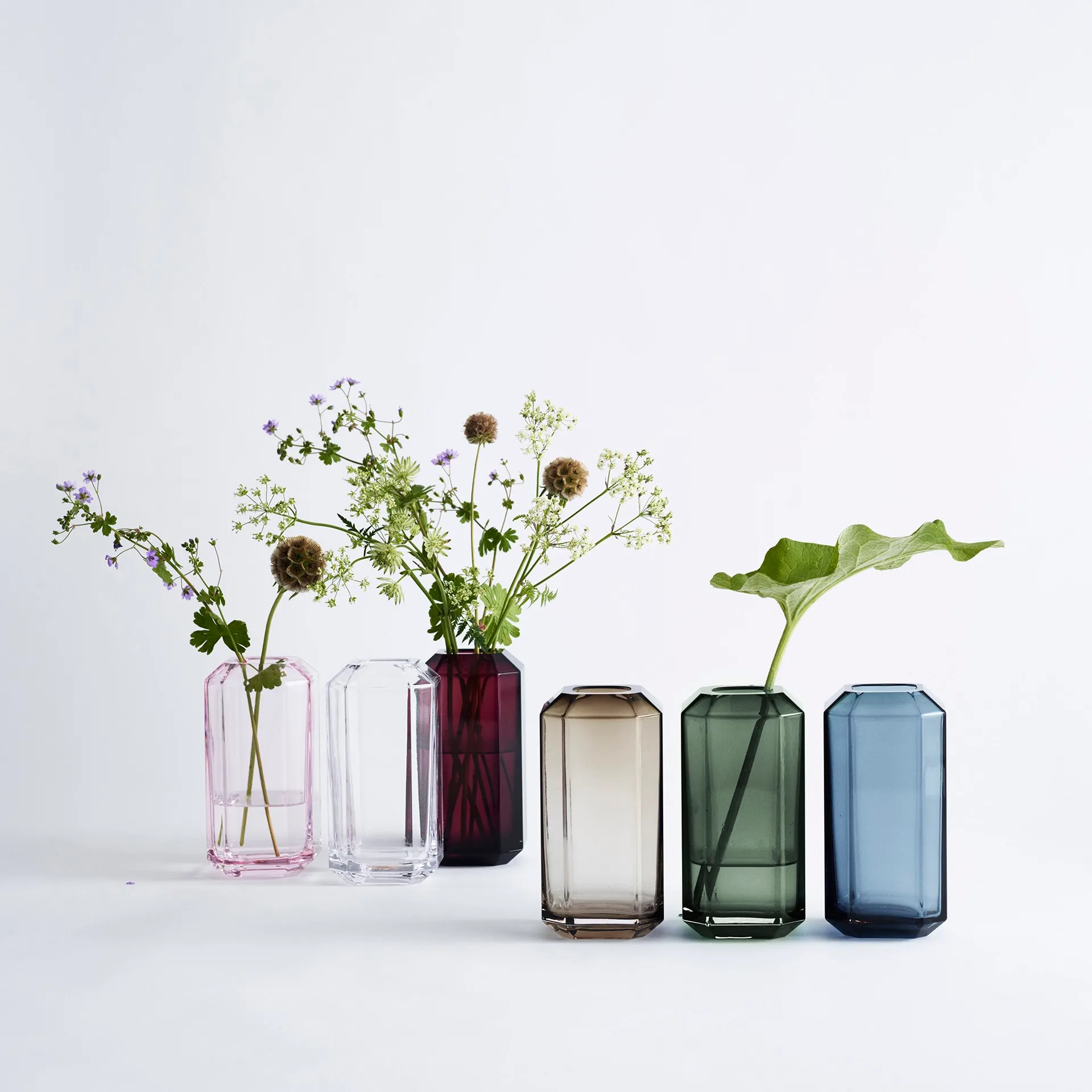 Jewel vase liten, klar Louise Roe
